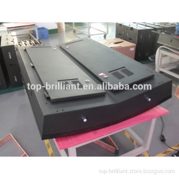 metal folding led display screen